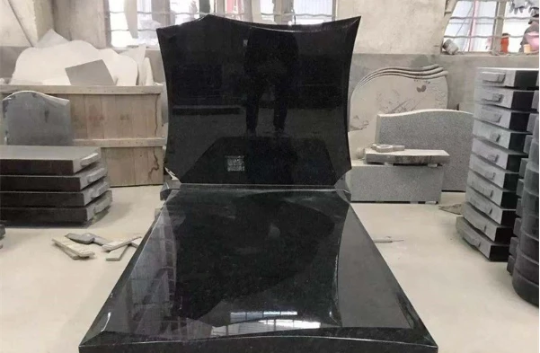 Angola Black Granite Tombstone Factory Angola Black Granite Tombstone Factory